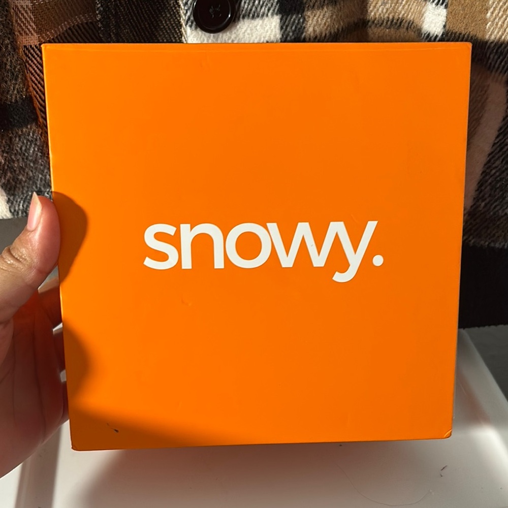 Snowy Orange Box